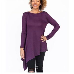 M Agnes & Dora Asymmetrical Tunic Top EE11 4941